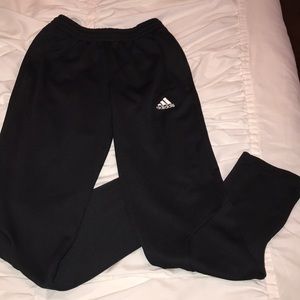 black adidas joggers/sweatpants